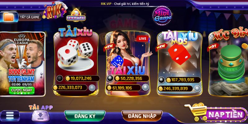Các Trò Chơi Casino Hàng Đầu Tại Rikvip