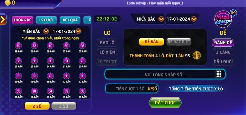 Xổ số Rikvip Các loại hình Xổ số Rikvip bạn có thể tham gia