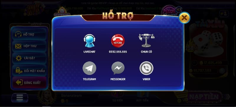 Hướng dẫn Rikvip Hướng dẫn Rikvip về giao dịch nạp, rút tiền